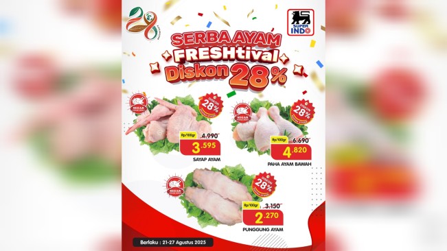 Promo Super Anniversary Sale 28. [Instagram]